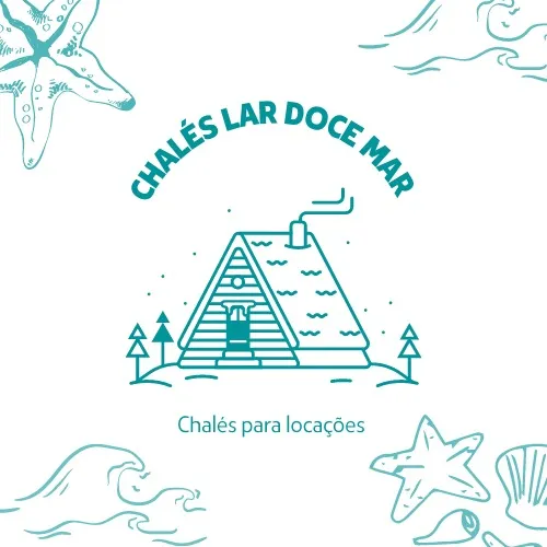 Logo Chalés Lar Doce Mar